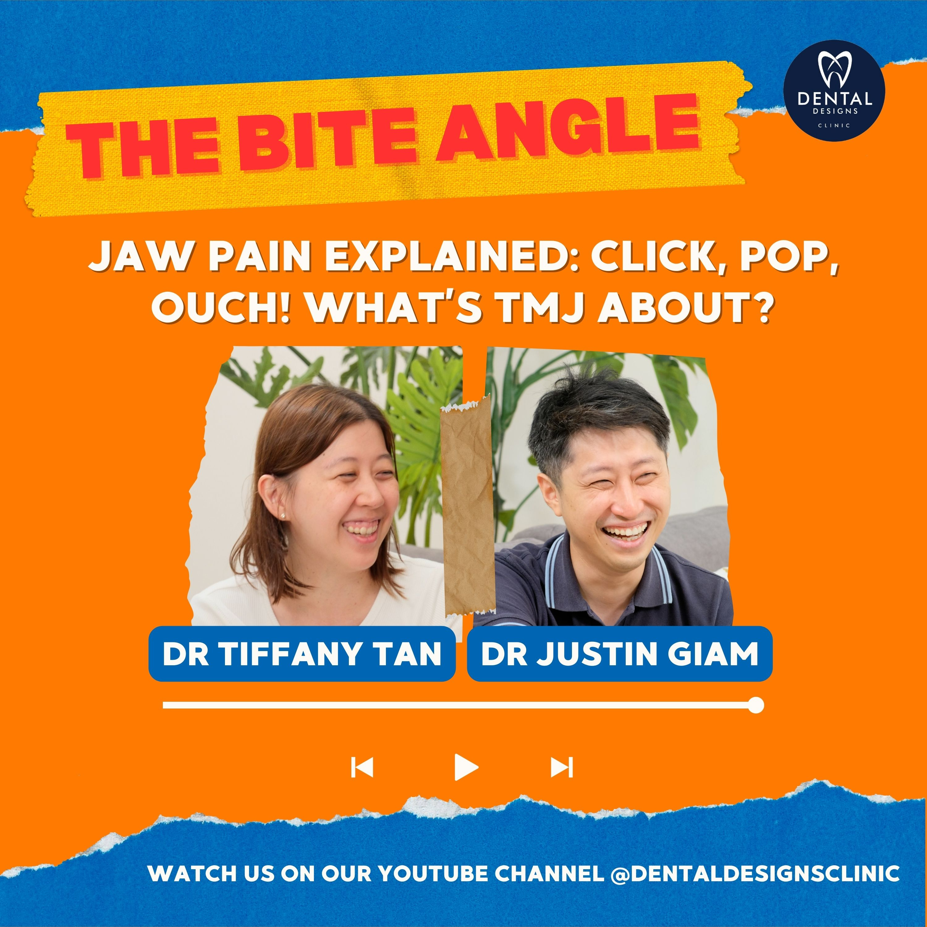 Jaw Pain Explained: Click! What’s TMJ About? (feat. Dr Tiffany & Dr Justin) | #TheBiteAngle EP 2